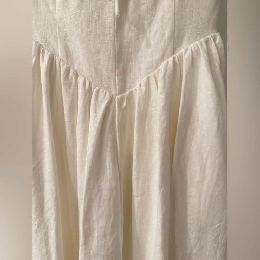 NWOT Reformation Balia Linen Dress - Picture 9 of 16